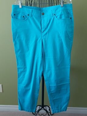 Jones Studio Turquoise Pants
